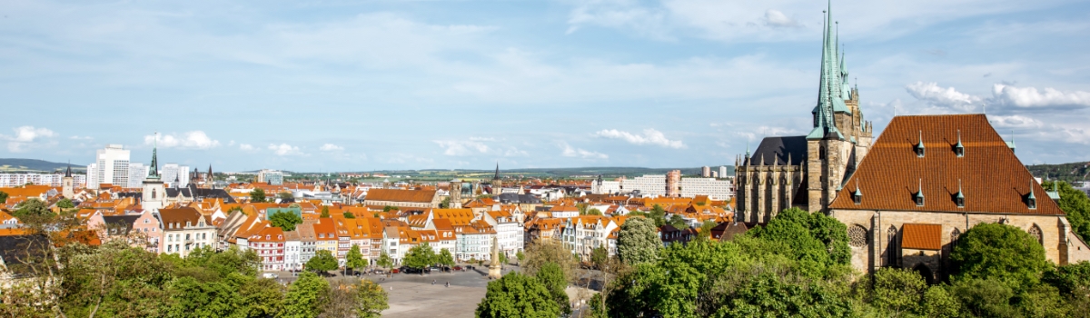 Panorama Erfurt