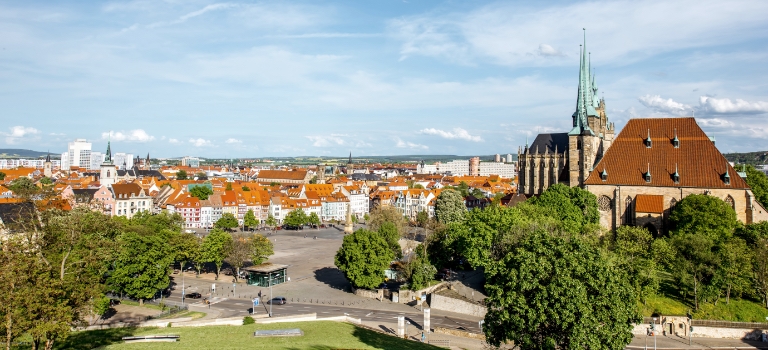 Panorama Erfurt